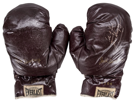 Jack Dempsey Signed Everlast Glove With Unsigned Paired Glove (Beckett)